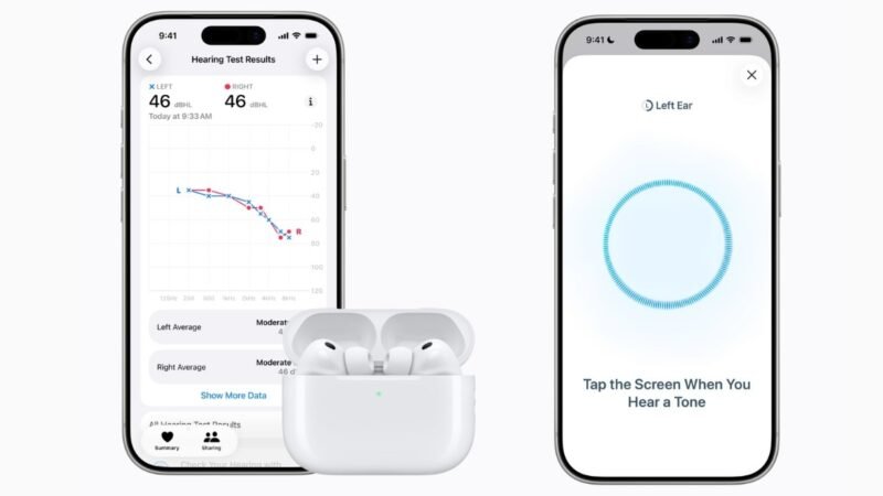 Apple brings AirPods hearing aid feature to India, users can now take hearing test at home