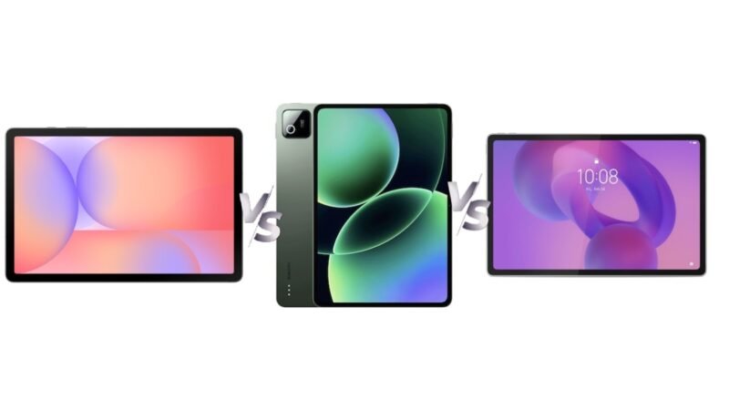 Lenovo Idea Tab Plus vs Xiaomi Pad 8 vs Samsung Galaxy Tab S10 Lite 5G: Price in India, Specifications Compared