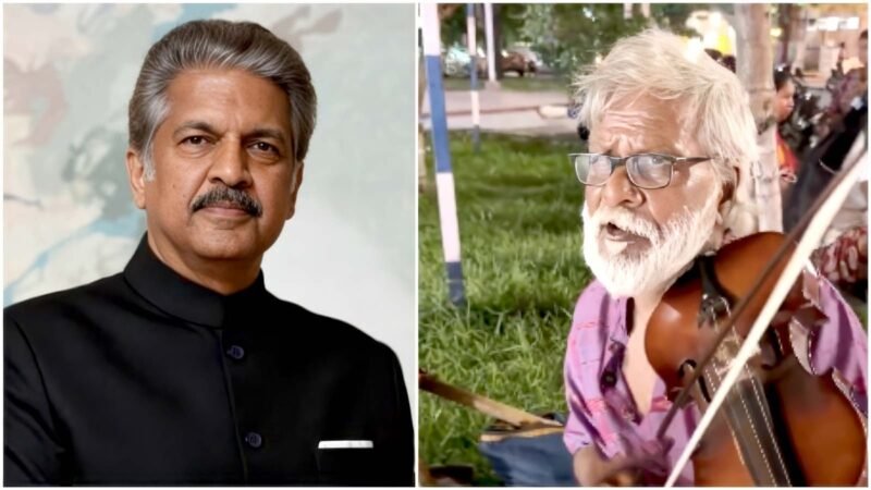 Anand Mahindra moved by 80-year-old violinist playing on Kolkata streets, offers help