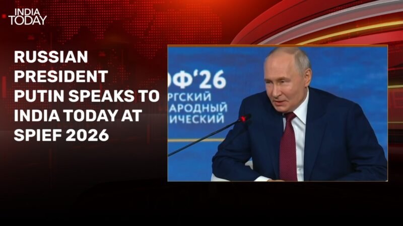 Is it Russia that’s isolated, or is it partly Europe that stands isolated? Putin responds