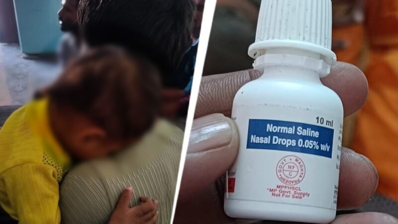 Madhya Pradesh toddler loses vision after doctor administers drops, probe underway