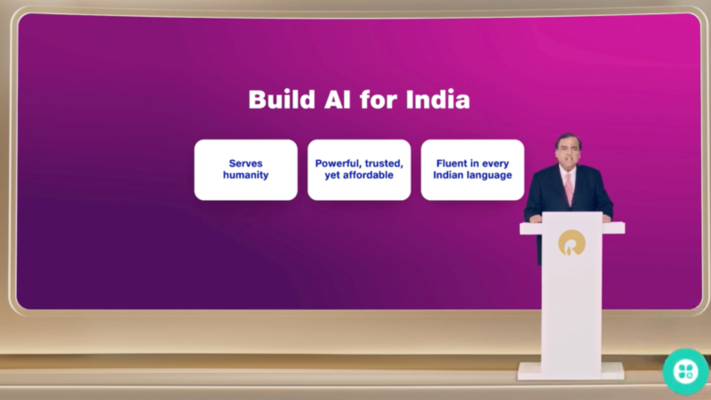 RIL AGM 2026: Jio Showcases AI Voice Agent for Calls, Jio TeleFrame AI Agents and JioBharat IQ Apps