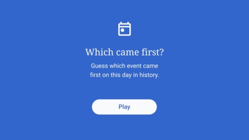 Wikipedia Brings ‘Which Came First?’ History Trivia Game to iPhone a Year After Launch on Android