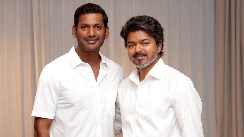 CM Vijay declines bouquet and shawl, actor Vishal uses the money to educate 3 girls