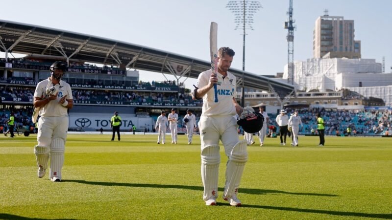 Henry Nicholls century leaves New Zealand firmly in driver’s seat at stumps on Day 3