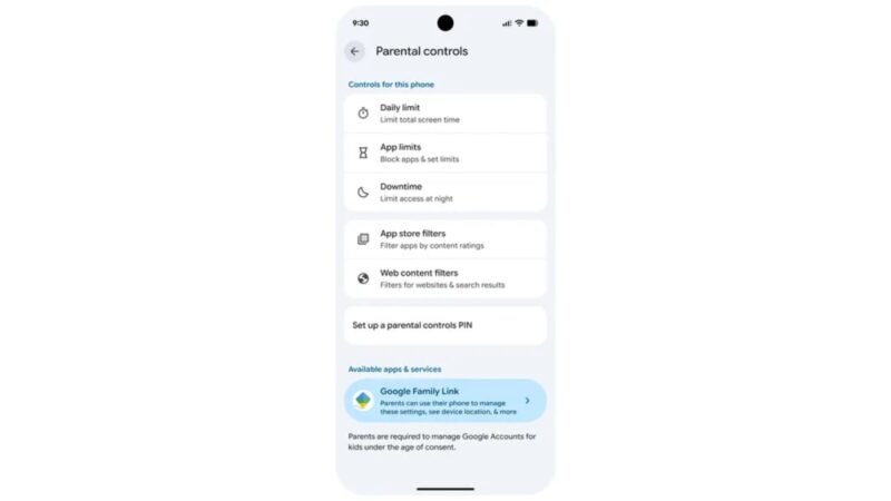 Google Extends Android’s Parental Controls Beyond Pixel Phones With Android 17