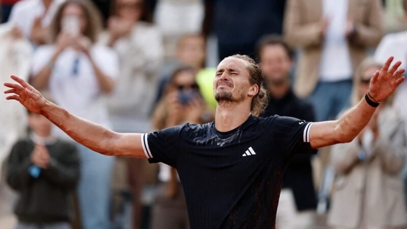 Watch: Zverev breaks down in tears after winning maiden Grand Slam at French Open
