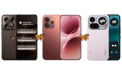 Motorola Edge 70 Pro+ vs Vivo V70 vs Nothing Phone 4a Pro: Price in India, Specifications and Features Compared