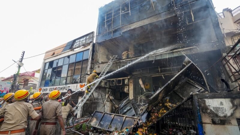 Save me: Students trapped in bathrooms made desperate calls as Lucknow blaze raged
