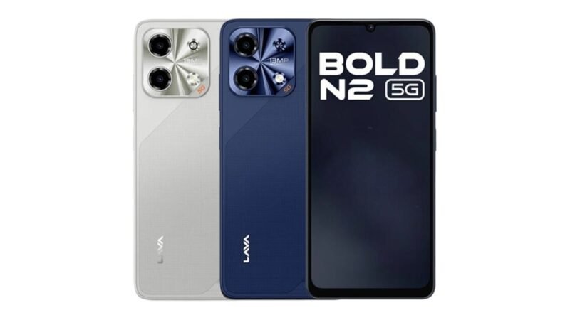 Lava Bold N2 5G Goes on Sale in India With 6,000mAh Battery, 6.75-Inch Display: Price, Offers