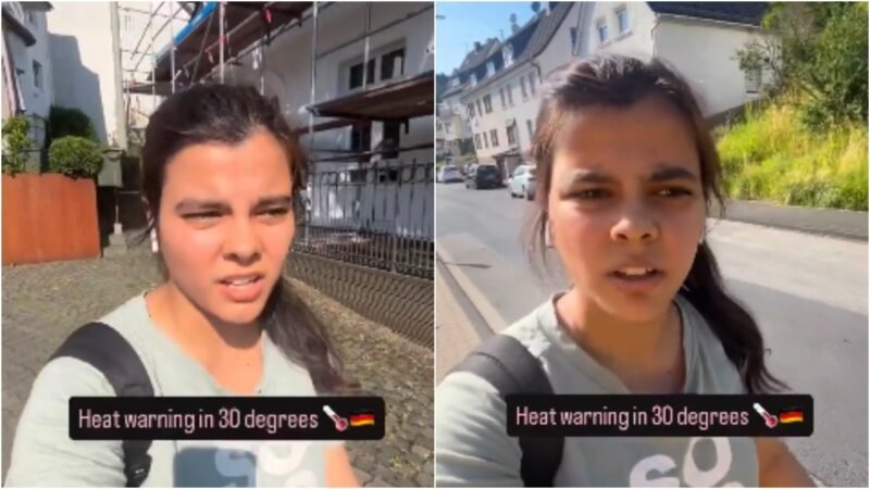 Indian woman shares how Germany’s heatwave feels worse than summers back home in UP