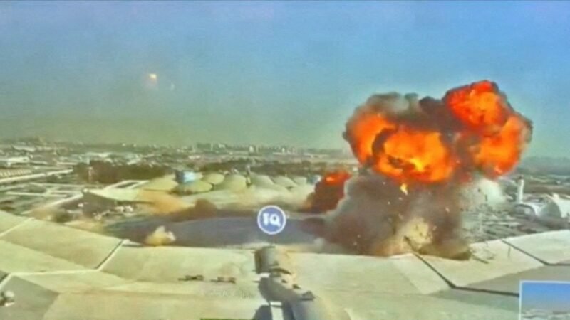 Watch: Kuwait releases video of Iranian drone strike on airport that killed Indian