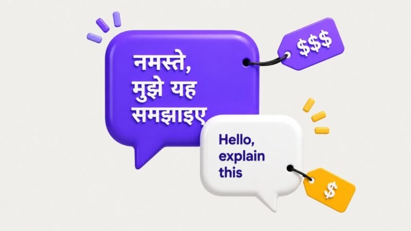 Do Hindi users pay more for AI? New data says Claude is expensive for non-english speakers