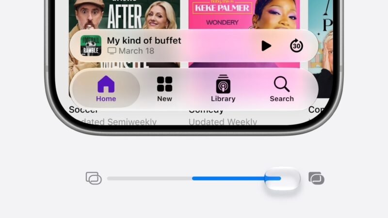 WWDC 2026: Apple’s iOS 27 Update Includes Slider to Control Liquid Glass Opacity Following User Feedback