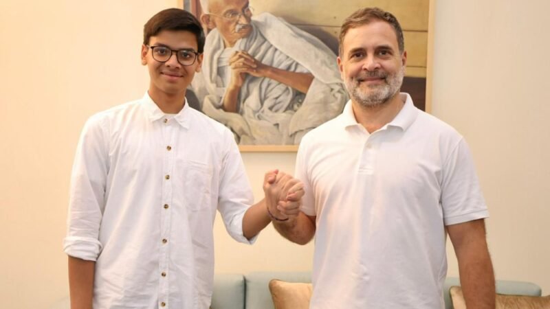 Rahul Gandhi meets Gen Z whistleblower who flagged alleged CBSE OSM irregularities