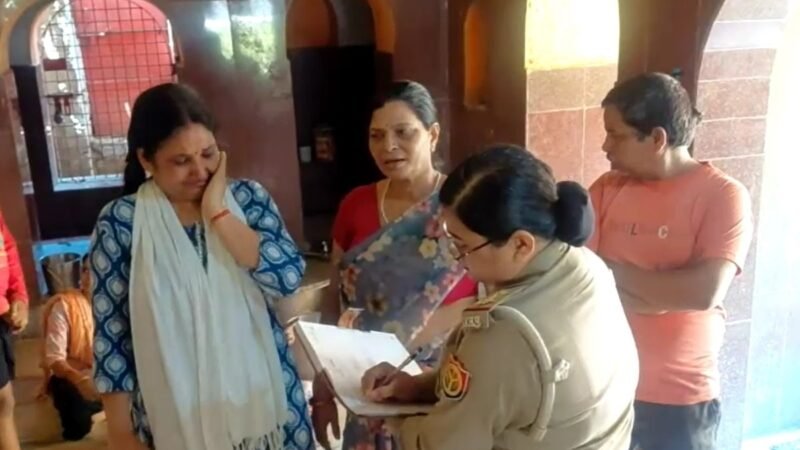 Donation box dispute sparks violent clash between women inside UP’s Jhansi temple