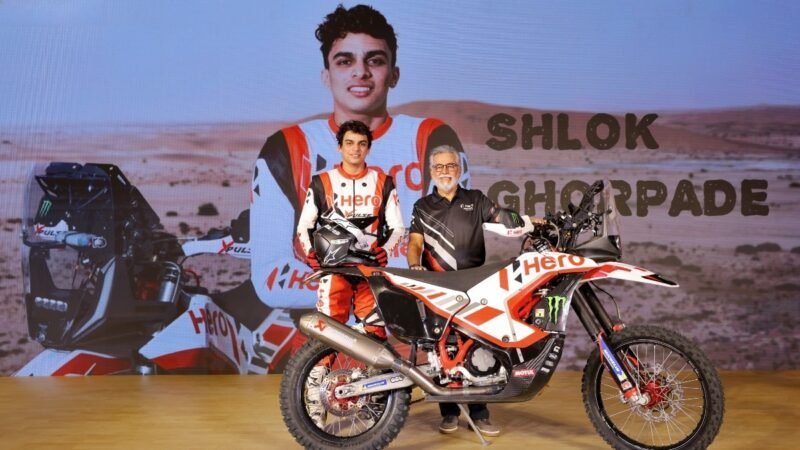 Hero MotoSports signs 18-year-old Shlok Ghorpade as part of India’s next Dakar Hero programme