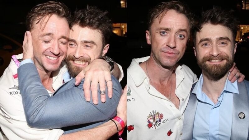 Daniel Radcliffe, Tom Felton spark Harry Potter nostalgia at Tony Awards after-party