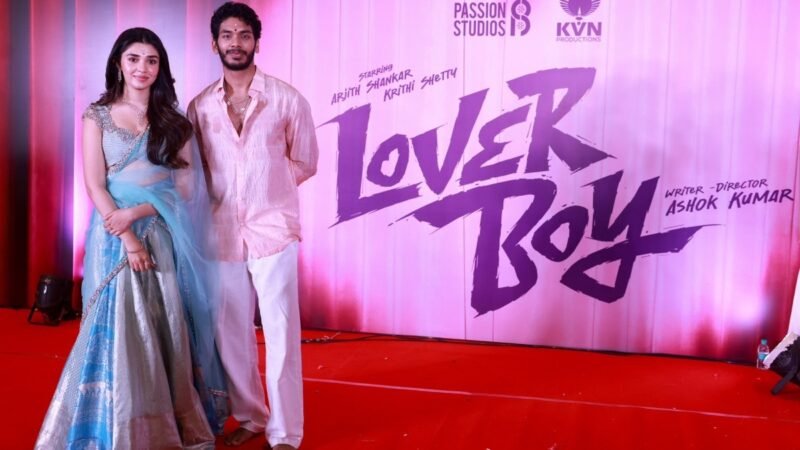 Director Shankar’s son Arjith to make acting debut with Krithi Shetty in Lover Boy