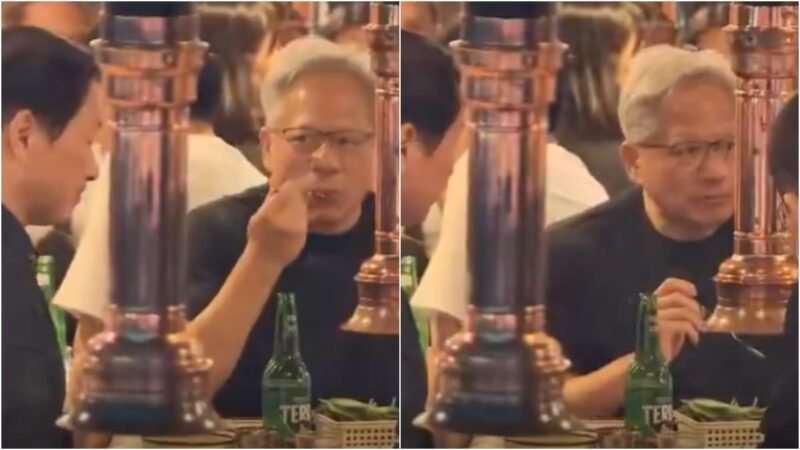 Nvidia CEO Jensen Huang goes off-script in Seoul, joins top tech chiefs for Korean BBQ