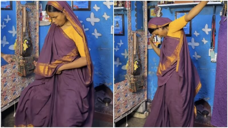 Bihar woman in saree recreates Michael Jackson’s signature moves, fans love the tribute