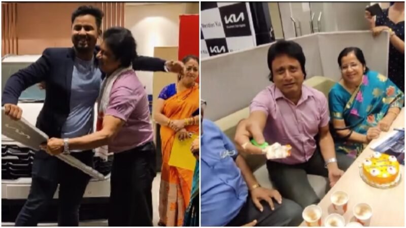 IIM graduate remembers father’s sacrifice, surprises him with dream car after years