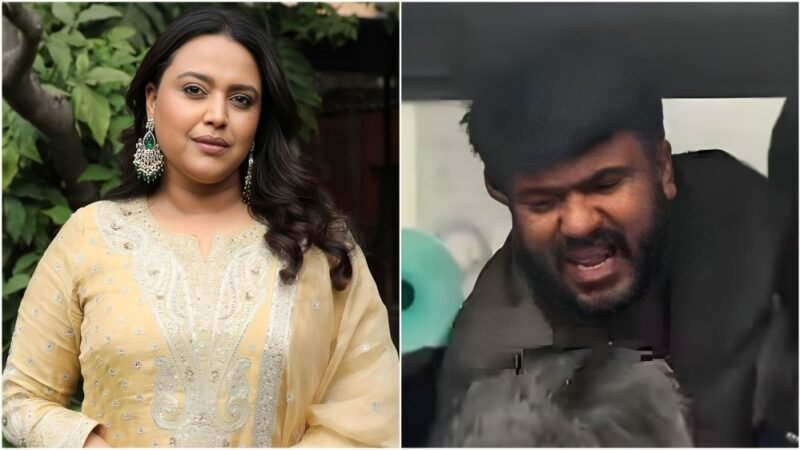 Swara Bhasker reacts as Mumbai police arrests husband Fahad from CJP protest site