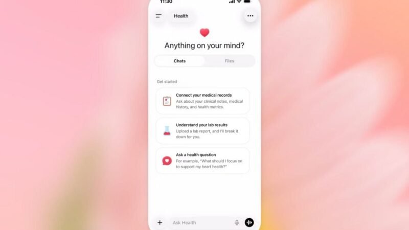 OpenAI Launches ChatGPT Health to Offer Personalised Responses Based on Apple Health and Medical Records