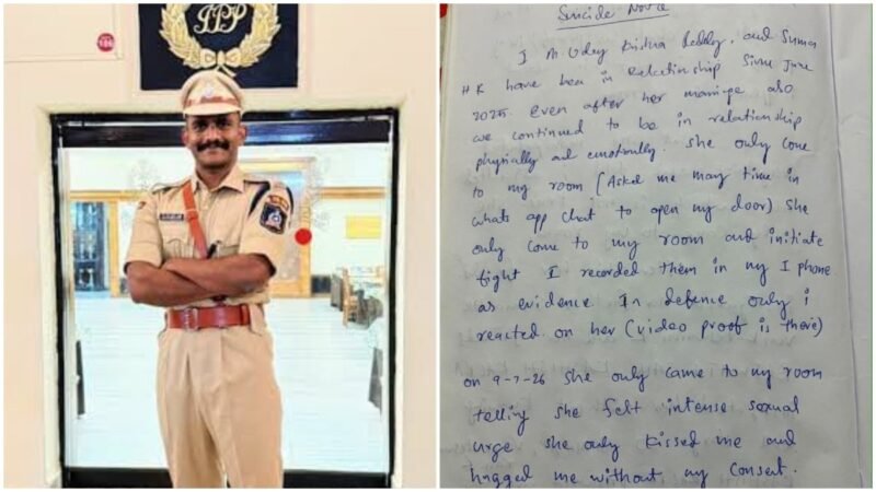 She kissed me without consent: IPS trainee accused of harassment attempts suicide