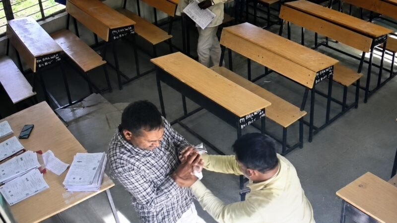 Telangana college principal allegedly assaulted after candidate caught cheating in exam