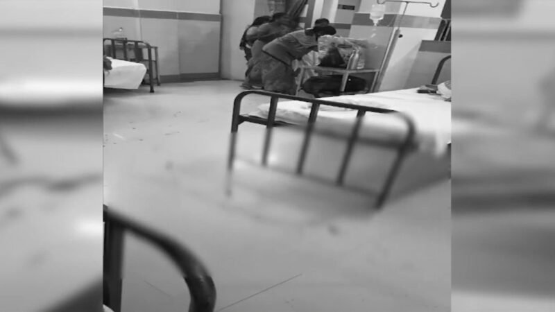 Telangana woman delivers standing beside hospital bed, newborn suffers head injury