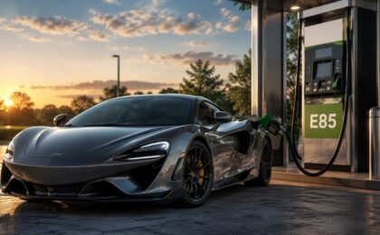 Higher ethanol blend means lower mileage, so why do race cars use it for performance?