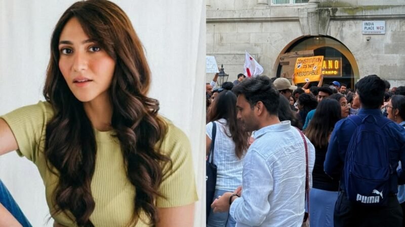 Actor Sahiba Bali asks media to focus on London protest backing CJP amid dating buzz