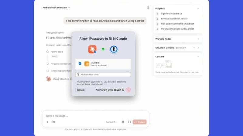 1Password Lets Claude AI Access Your Accounts Without Revealing Passwords