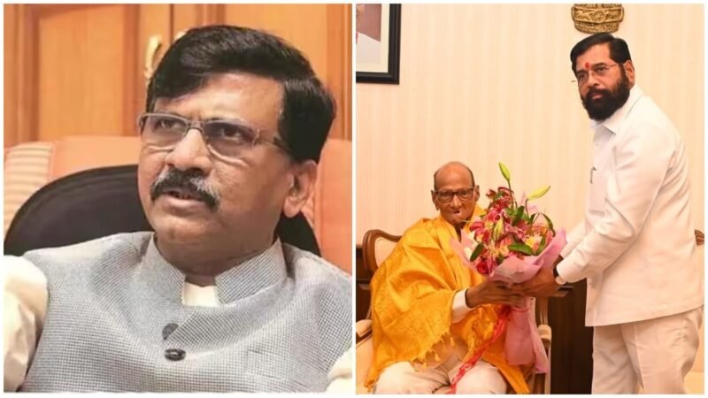 Sitting in the cabin of traitor: Sanjay Raut targets Sharad Pawar over Shinde meet