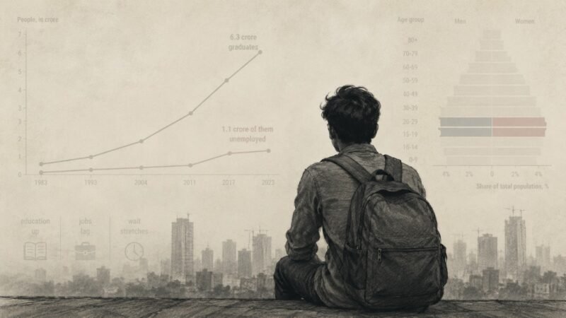 India’s youth unemployment paradox: Two in three jobless young people are graduates