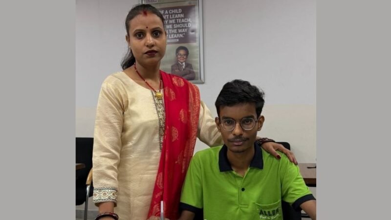 Collapsed lung threatened his JEE dream, but mother’s notes helped him reach IIT Delhi