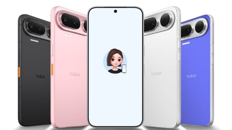 Nubia NaviX Ultra Design, Colour Options Unveiled Ahead of July 17 Launch