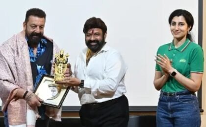 Sanjay Dutt visits Balakrishna’s Basavatarakam Hospital, recalls his cancer battle