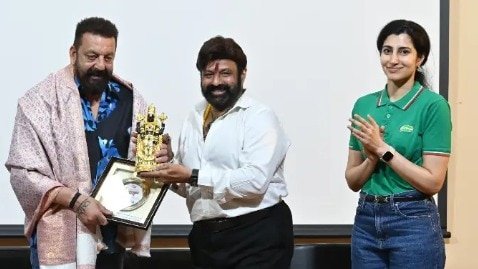 Sanjay Dutt visits Balakrishna’s Basavatarakam Hospital, recalls his cancer battle