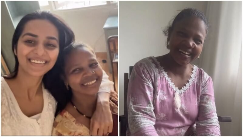 Mumbai woman surprises househelp with her favourite breakfast, her smile says it all