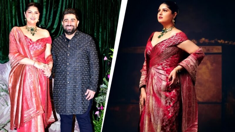 Anshula Kapoor let every wedding look tell a story. Her cocktail outfit brought it full circle