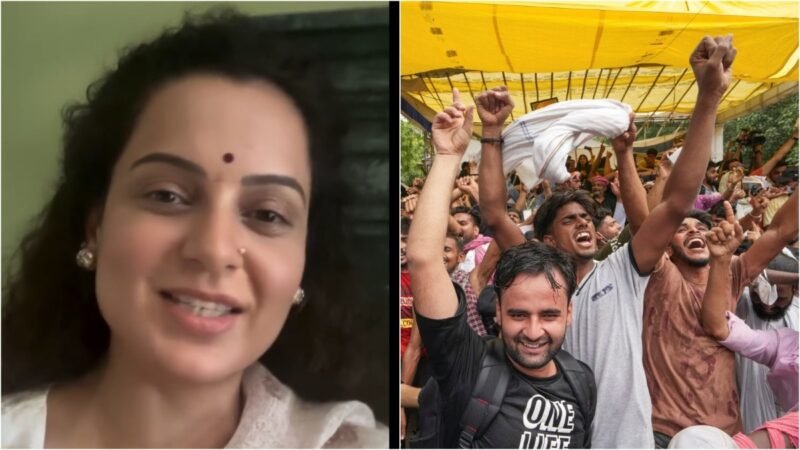 Kangana Ranaut posts Modi-like selfie video, defends calling CJP protesters ‘gutter’