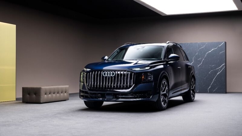 Audi Q9 unveiled as brand’s largest SUV yet with three-row seating, V6 diesel and world-first OLED lighting