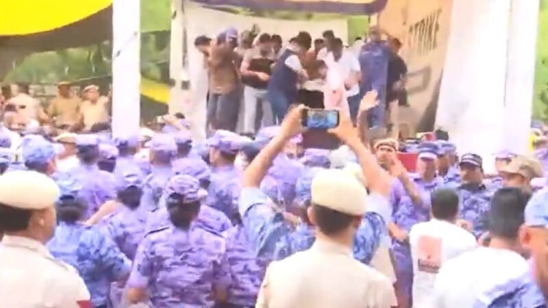 Live: Cops remove Wangchuk from protest site, take him to hospital; his vitals stable