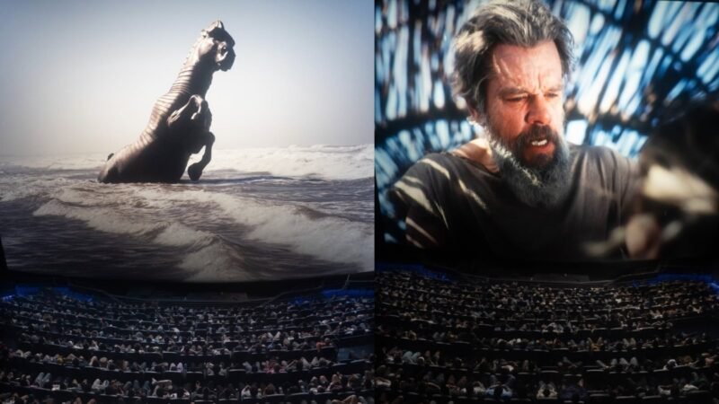 IMAX projectionist shares stunning theatre view, says don’t miss The Odyssey in 70mm