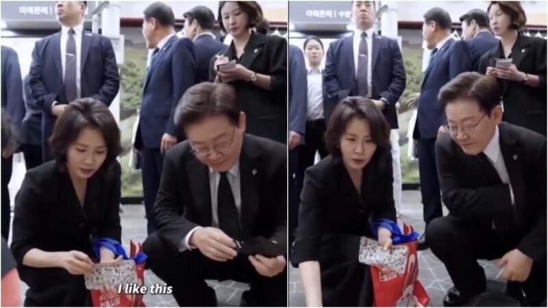 South Korean president pays instantly after First Lady asks item price at market