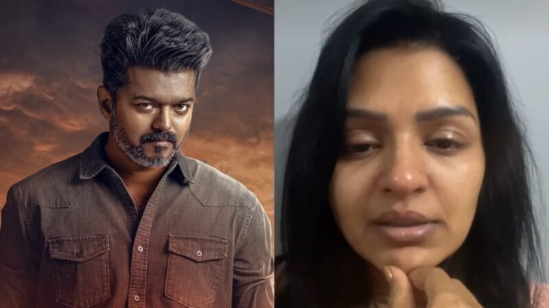 Jana Nayagan actor Anandhi in tears after all her scenes are cut from Vijay’s film