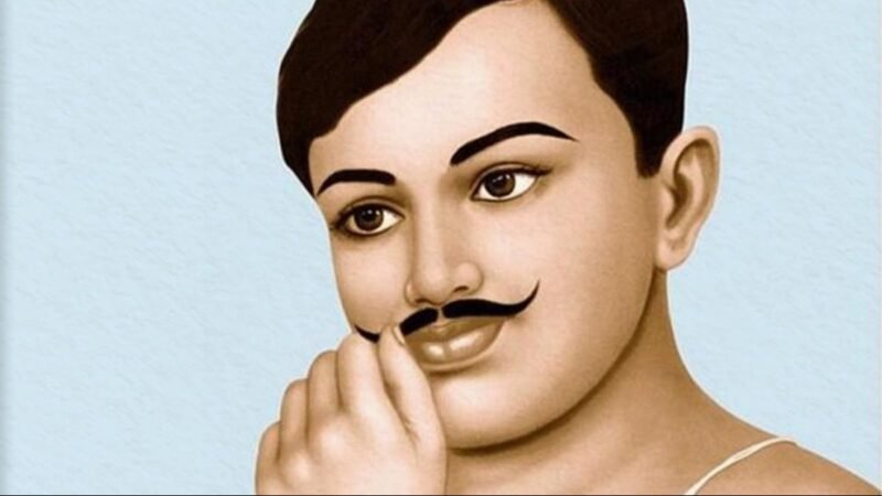 Quote of the day by Chandra Shekhar Azad: If your blood does not rage, it is water that…
