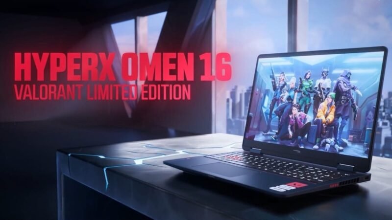 HP HyperX Omen 16 Valorant Limited Edition With RTX 5060 GPU, 16GB RAM Launched in India: Price, Features